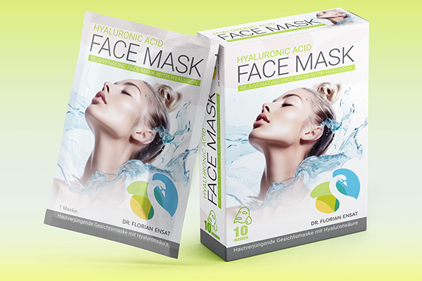 Dr. Florian Ensat – Hyaluronic Acid Face Mask - 10 Stück
